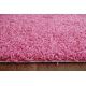 Podna obloga od tepiha čupavi 5cm ružičasta