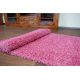 Fitted carpet SHAGGY 5cm pink