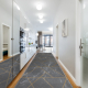 Tapis de couloir EMERALD exclusif 1012 glamour, élégant marbre, géométrique gris / or 80 cm