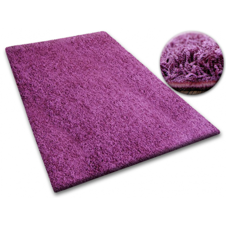 Fitted carpet SHAGGY 5cm violet