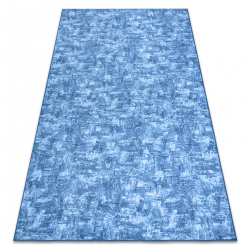Fitted carpet SOLID blue 70 CONCRETE