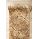 Kiliminiu taku KARMEL Tronko Medžio mediena, riešutas 80 cm