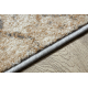 Futó szőnyeg Karmel Terra repedezett talaj - szürke karamell 70 cm