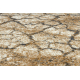 Futó szőnyeg Karmel Terra repedezett talaj - szürke karamell 80 cm