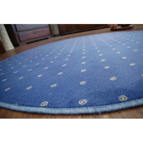 Okrúhly koberec CHIC 178 modrá