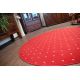 Carpet circle CHIC 110 red