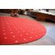 Okrúhly koberec CHIC 110 červená 