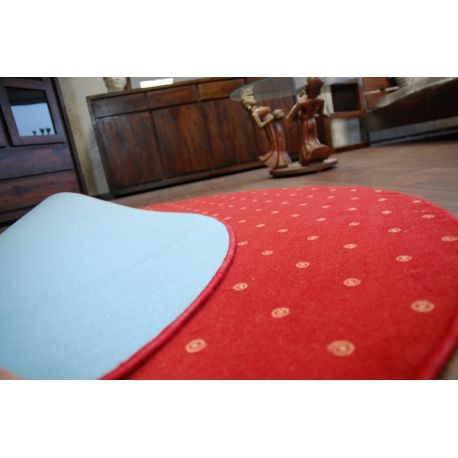 TAPIS CERCLE CHIC 110 rouge