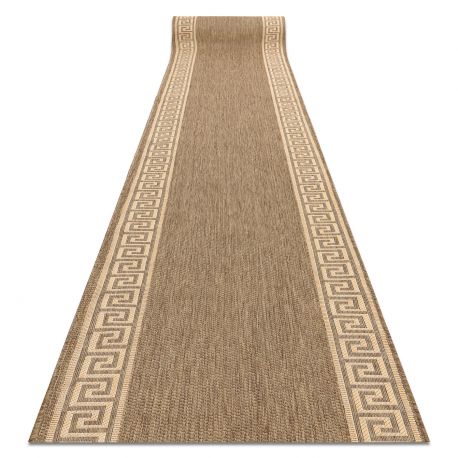 Koridorivaibad SISAL FLOORLUX disain 20014 kohv / beež 200 cm