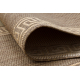 Traversa sisal Floorlux model 20014 coffe si mais 200 cm