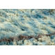 BERBER carpet MR4270 Beni Mrirt hand-woven from Morocco, Abstract - beige / blue