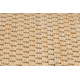Sizal futó szőnyeg FLOORLUX minta 20014 mais / coffe 70 cm