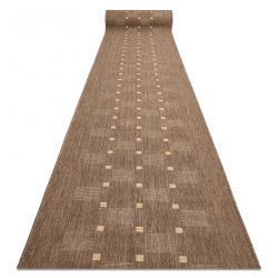 Sizal futó szőnyeg FLOORLUX minta 20079 coffe / mais 70 cm