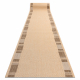 Løper SISAL FLOORLUX design 20195 mais / kaffe 70 cm