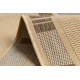 Løper SISAL FLOORLUX design 20195 mais / kaffe 70 cm