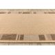 Sizal futó szőnyeg FLOORLUX minta 20195 mais / coffe 120 cm