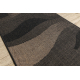 Traversa sisal Floorlux model 20212 negru si coffe 70 cm