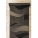 Sizal futó szőnyeg FLOORLUX minta 20212 fekete / coffe 80 cm