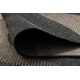 Kilimėliai sizalis FLOORLUX dizainas 20212 juoda / kava 120 cm