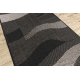 Sizala paklāji FLOORLUX dizains 20212 melns / sudrabs 100 cm