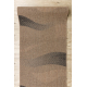 Alfombra de pasillo SIZAL FLOORLUX modelo 20212 color café/negro 70 cm