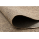 Vloerbekleding SISAL FLOORLUX patroon 20212 coffee / ZWART 120 cm