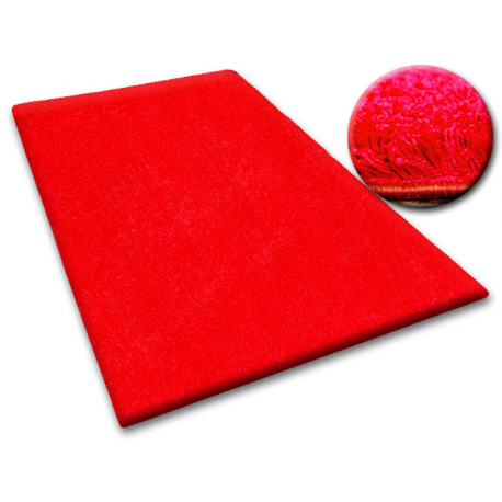 Passadeira carpete SHAGGY 5cm vermelho