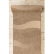 Alfombra de pasillo SIZAL FLOORLUX modelo 20212 color café/color maíz 70 cm