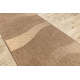 Sizal futó szőnyeg FLOORLUX minta 20212 coffe / mais 70 cm