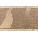 Sizal futó szőnyeg FLOORLUX minta 20212 coffe / mais 80 cm