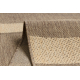 Løper SISAL FLOORLUX design 20212 kaffe / mais 80 cm