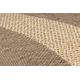 PLOČNIK SISAL FLOORLUX uzorak 20212 coffee / mais 80 cm