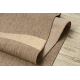 Løper SISAL FLOORLUX design 20212 kaffe / mais 80 cm