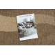 Fortovet SISAL FLOORLUX design 20212 coffee / men 80 cm