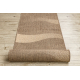 Sizala paklāji FLOORLUX dizains 20212 kafija / mais 100 cm
