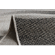 Kilimėliai sizalis FLOORLUX dizainas 20212 sidabras / juoda 70 cm