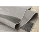 Sizal futó szőnyeg FLOORLUX minta 20212 ezüst / fekete 70 cm