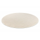 NEPAL circle 2100 natural, cream - woolen, double-sided, natural