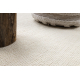 Béžový koberec NEPAL 2100 kruh prírodné, krémové - vlnený, obojstranný
