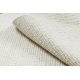 Tepih NEPAL 2100 krug prirodno, kremasto - vuneni, dvostrani