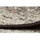 NEPAL 2100 cirkel sand, beige tapijt - wollen, dubbelzijdig, natuurlijk