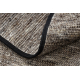 Béžový koberec NEPAL 2100 kruh stone, sivá - vlnený, obojstranný