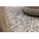NEPAL 2100 cirkel naturel grijs tapijt - wollen, dubbelzijdig
