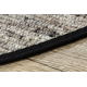 NEPAL 2100 Kreis Teppich natürlich grau – Wolle, doppelseitig, natur