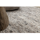 NEPAL 2100 sirkel naturlig grå teppe - ull, dobbeltsidig