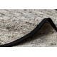 NEPAL 2100 cirkel naturlig grå tæppe - uldent, dobbeltsidet