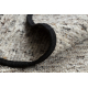 Koberec NEPAL 2100 kruh přírodní šedá - vlněný, oboustranný