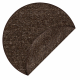 Tappeto tabac marrone NEPAL 2100 cerchio - lana, double face, naturale