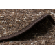 Tappeto tabac marrone NEPAL 2100 cerchio - lana, double face, naturale