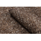 Tappeto tabac marrone NEPAL 2100 cerchio - lana, double face, naturale